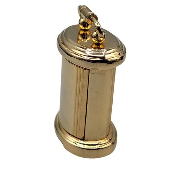 Rumours Mini Desk Quartz Clock Gold Tone Cute Gift Watch Lovers New Battery Runs - Picture 4 of 10